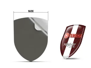 Yamaha Stickerdruck Exklusiv Minimal Pro Hochwertig